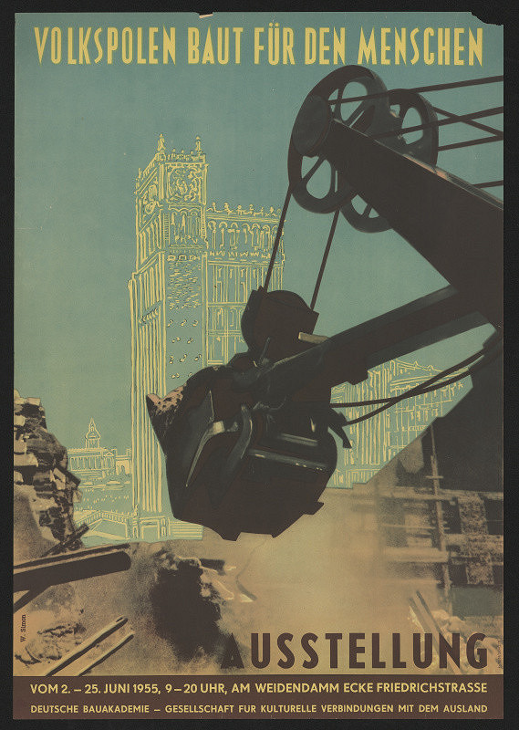 W. Simon – Volkspolen baut für den Menschen 