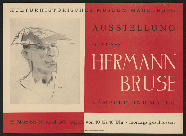neznámý – Hermann Bruse, Ausstellung 