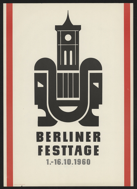 neznámý – Berliner Festtage 1.-16.10.1960 