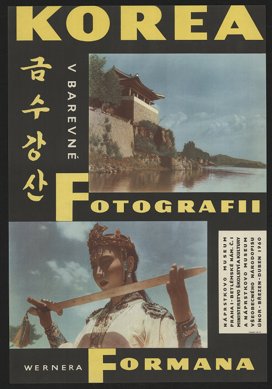 neznámý – Korea - v barevné fotografie Wernera Formana 