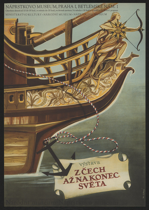 Zdenka Bílková – Výstava Z Čech až na konec světa, Náprstkovo muzeum Praha 