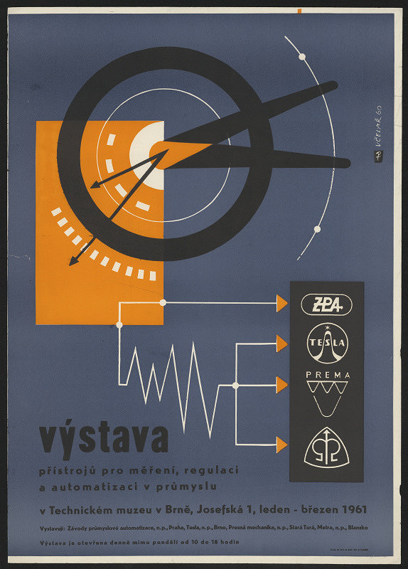 Ladislav Včelař – Výstava přístrojů pro měření regulací a automatizaci v průmyslu v Technickém muzeu v Brně 