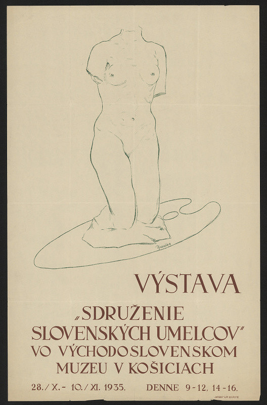 Anton Djuračka – Výstava Sdruženie slovenských umělcov v Košiciach 