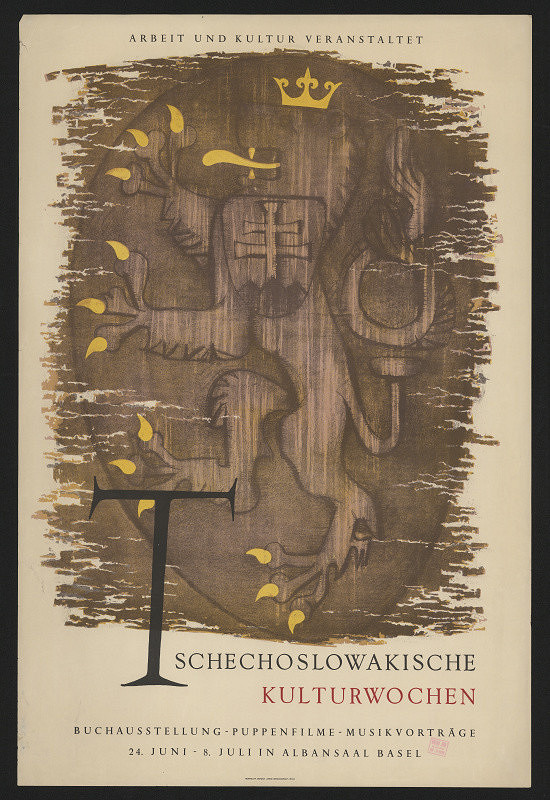 neznámý – Tschechoslowakische Kulturwochen, Basel 