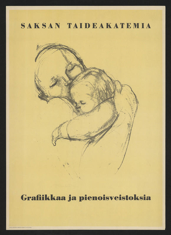 neznámý – Saksan Taideakatemia - grafiikkaa ja pienoisveistoksia 