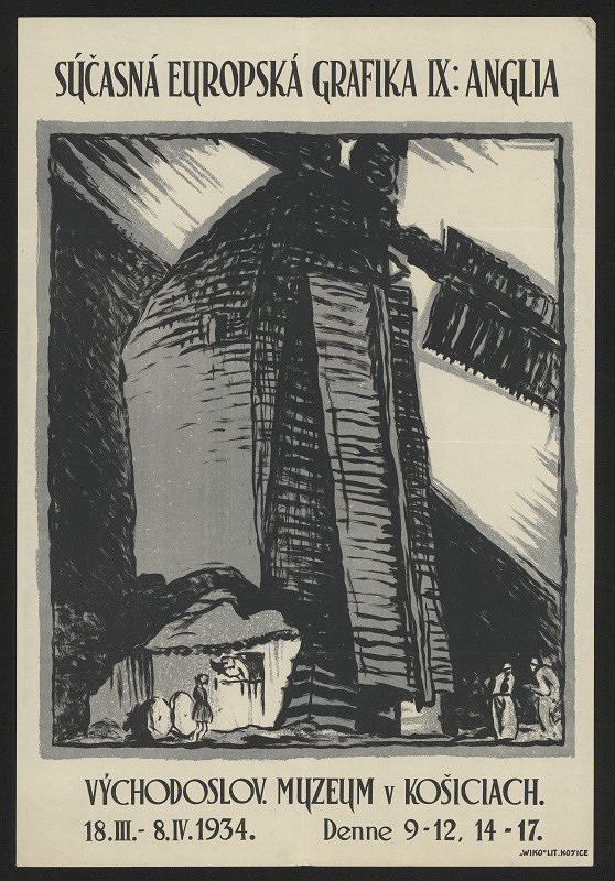 neznámý – Súčasná europská grafika IX: Anglia. Východoslov. Muzeum v Košiciach 
