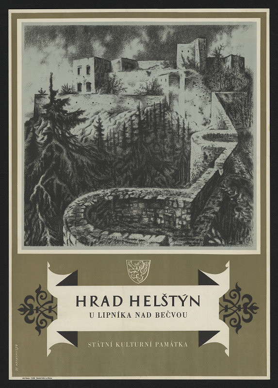 František Bělohlávek – Hrad Helfštýn u Lipníka nad Bečvou. Státní kulturní památka 