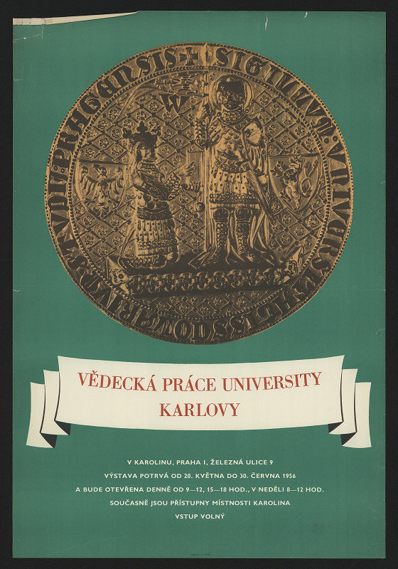 neznámý – Vědecká práce university Karlovy 
