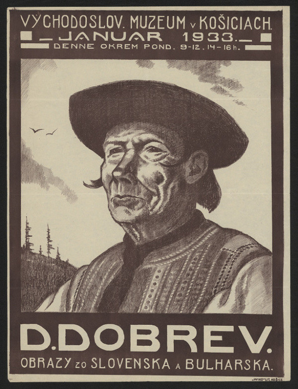 neznámý – Výstava D. Dobreva, Košice 