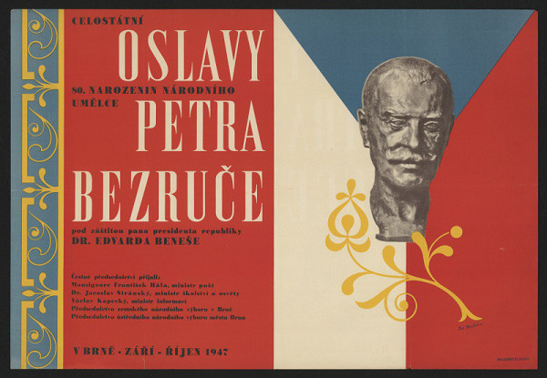 Eduard Milén – Oslavy Petra Bezruče 