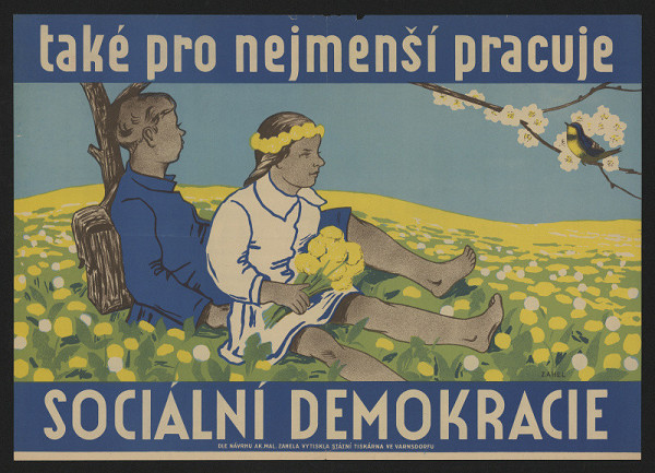 Adolf A. Zahel – Také pro nejmenší pracuje sociální demokracie 