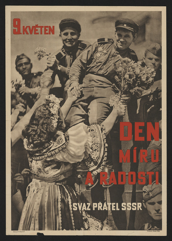 neznámý – 9. květen - den míru a radosti. Svaz přátel SSSR 