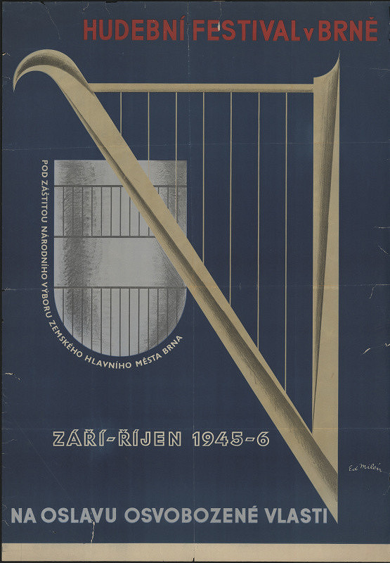 Eduard Milén – Hudební festival v Brně na oslavu osvobozené vlasti 