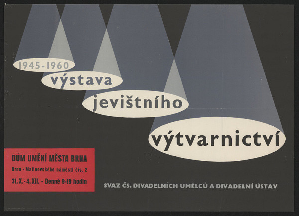 neznámý – 1945_1960 Výstava jevištního výtvarnictví, Dům umění města Brna 31.X.-4.XII. 