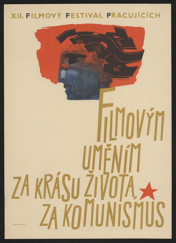 Jiří Hadlač – Filmovým uměním za krásu života, za komunismus, XII. FFP 