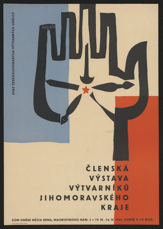 Jiří Hadlač – Členská výstava výtvarníků Jihomoravského kraje 
