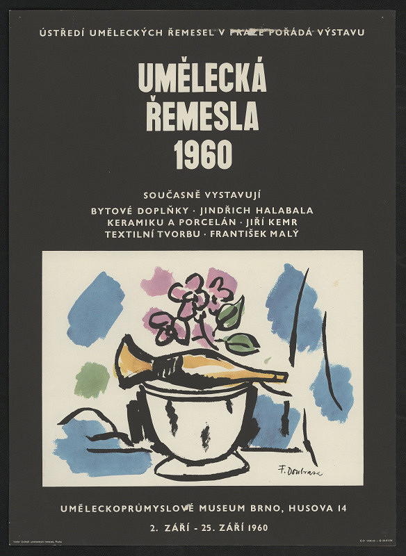 František Doubrava – Umělecká řemesla 1960 
