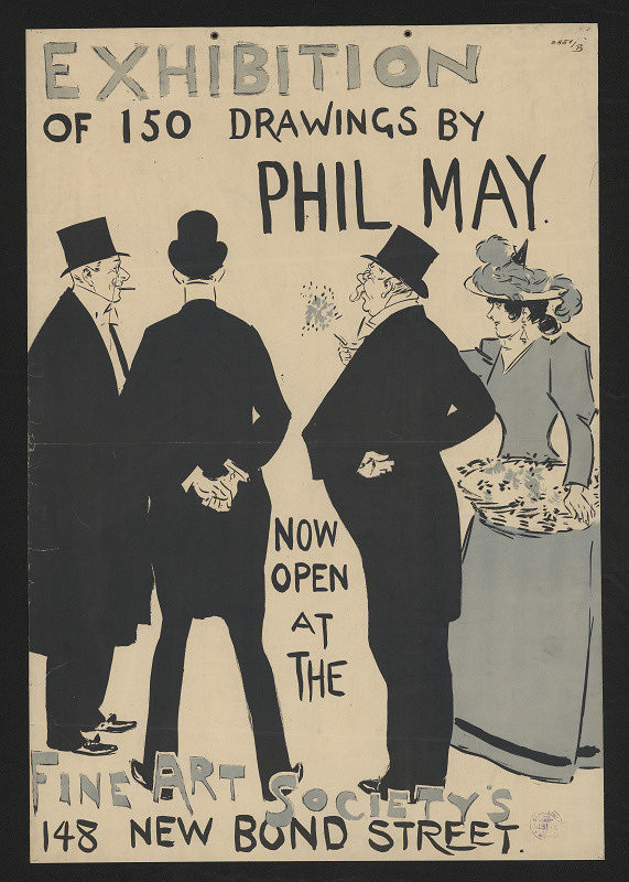 neznámý – Exhibition of 150 drawings by Phil May 