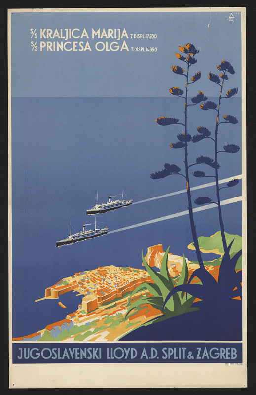 neznámý – Jugoslavenski Lloyd a.d. Split + Zagreb 