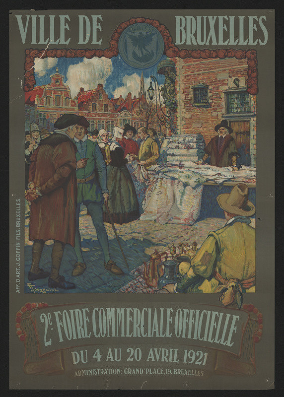 Fernard Toussaint – 2e Foire Commerciale Officielle, Bruxelles 