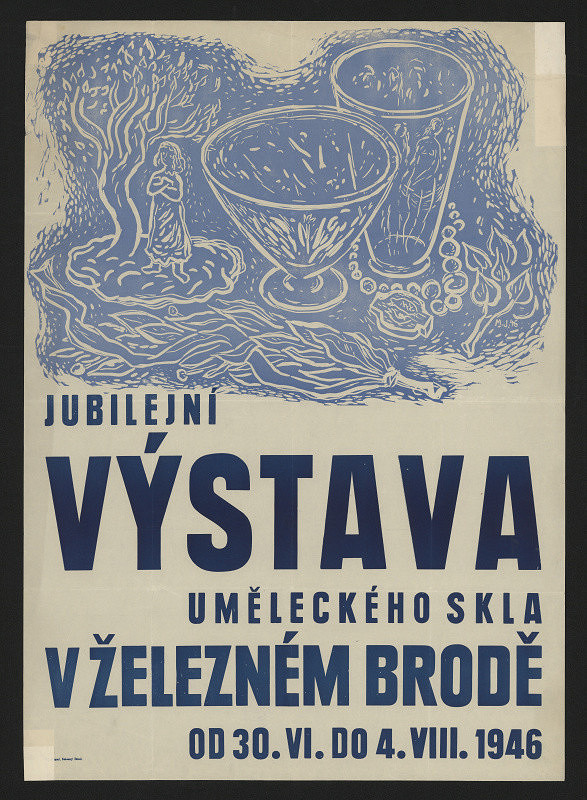 neznámý – JUbilejní výstava uměleckého skla skla v Železném Brodě 