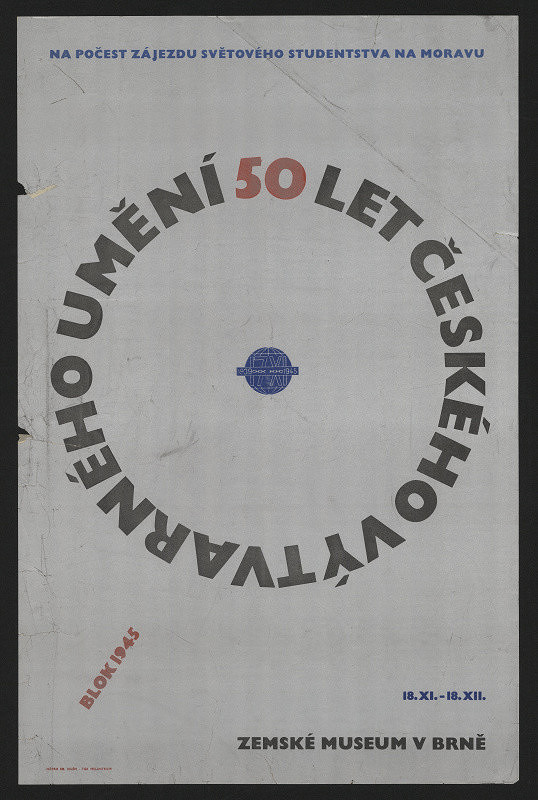Eduard Milén – 50. let českého výtvarného umění. Zemské museum v Brně 