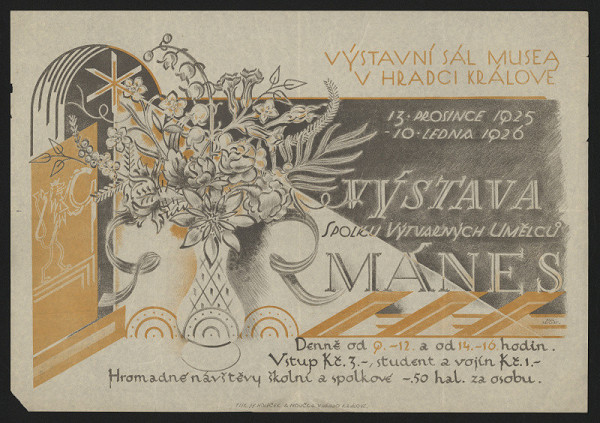 August Reschrt – Výstava spolku výtvarných umělců Mánes 