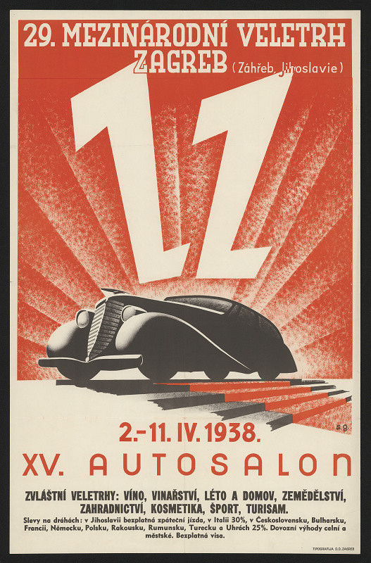 signatura S. G. – XV. Autosalon, Zagreb 
