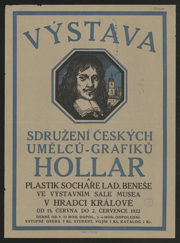 neznámý – Výstava Hollar v Hradci Králové 