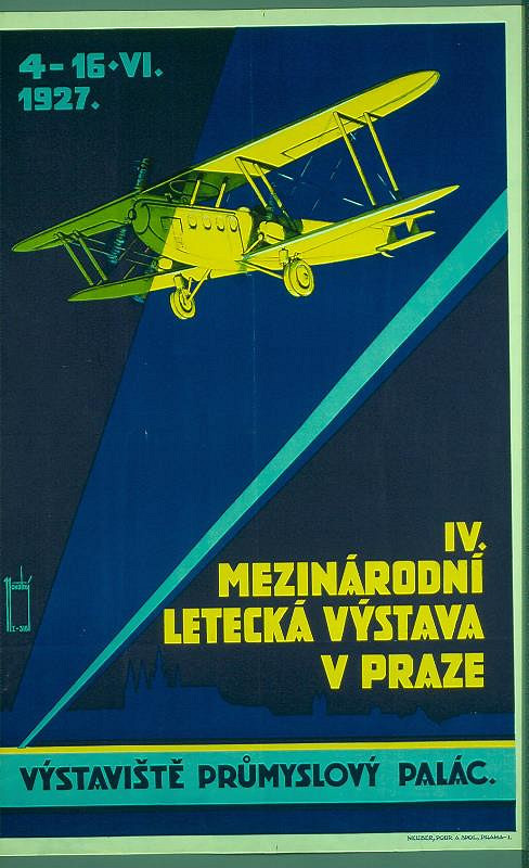 Novotný – IV. Mezinárodní letecká výstava v Praze 