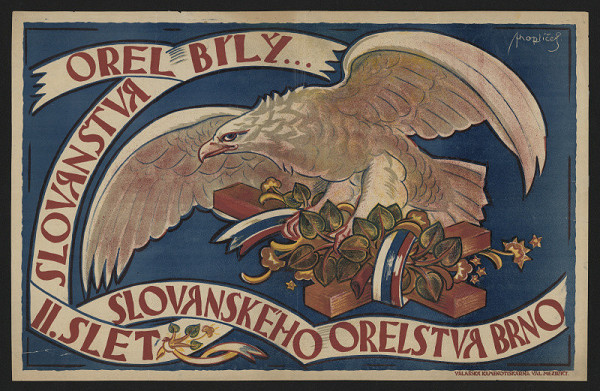 František Hoplíček – II. slet slovanského orelstva Brno 