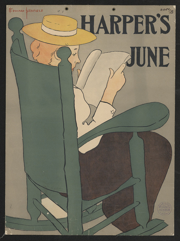 Edward Penfield – Harper' s June 