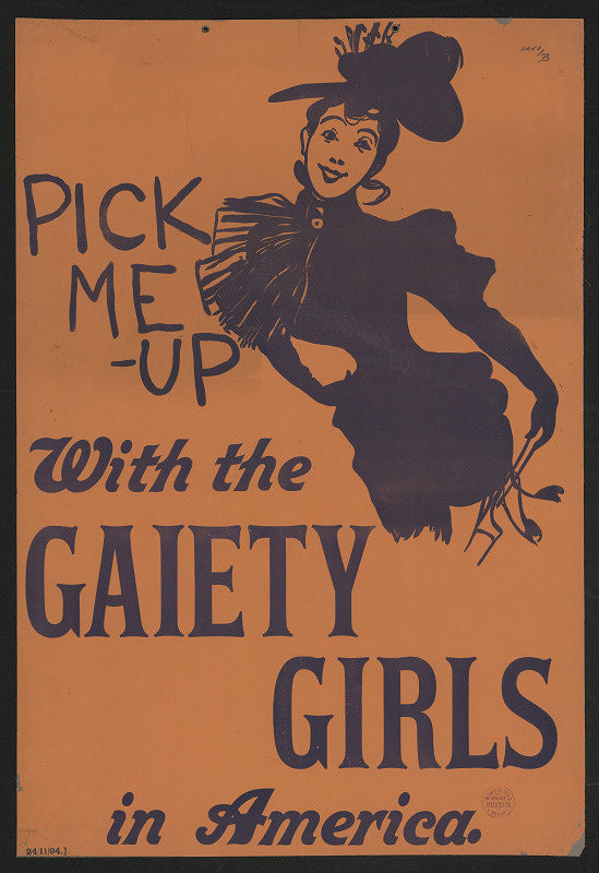 neznámý – Pick me up with the gaily girls in America 