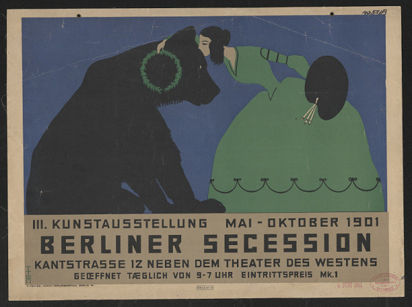 Vratislav Hlavatý – Berliner secession - III. Kunstausstellung 