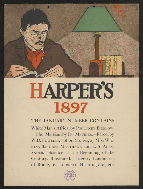 Edward Penfield – Harper's 1897 