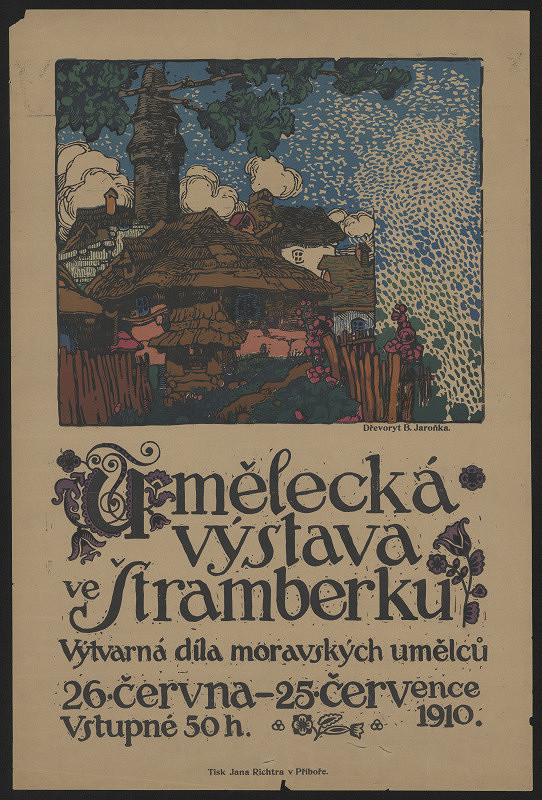 Bohumír Jaroněk – Umělecká výstava v Štramberku 