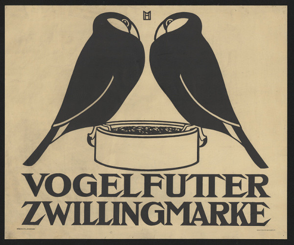 neznámý – Vogelfutter Zwillingmarke 