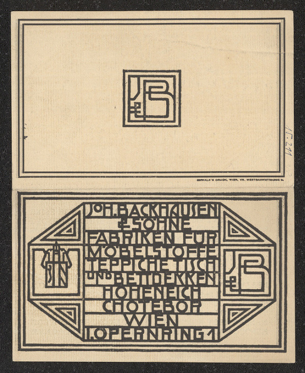 neznámý – Joh. Backhausen & Löhne 