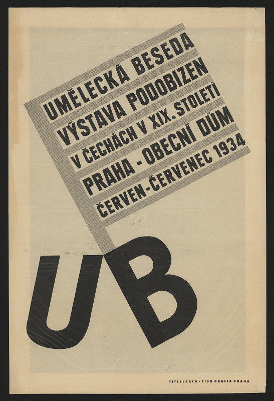 Vojtěch Tittelbach – Umělecká Beseda. Výstava podobizen v Čechách v XIX. stol.