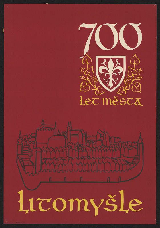 neznámý – 700 let města Litomyšle 