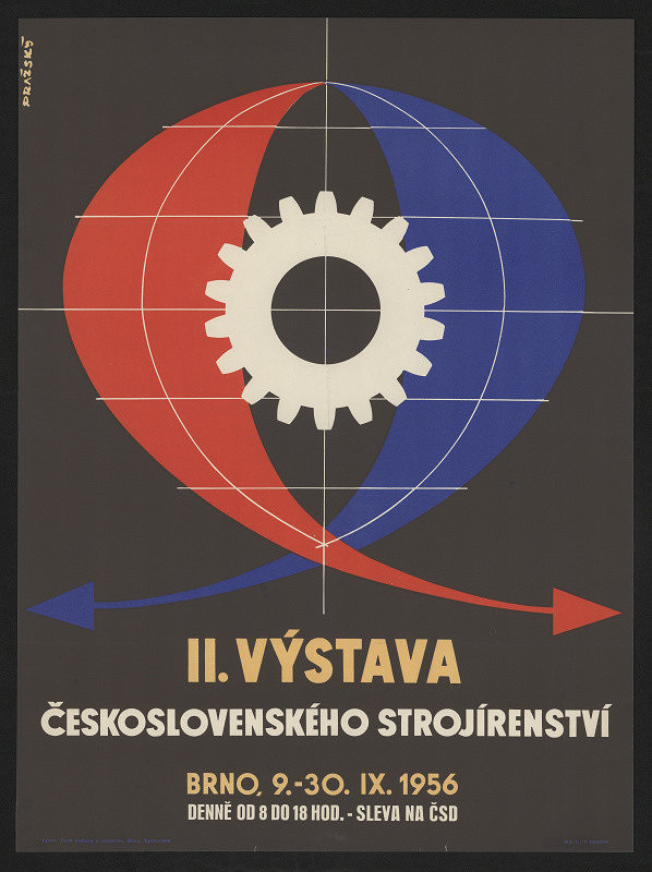 Adolf Pražský – II. výstava československého strojírenství, Brno … 
