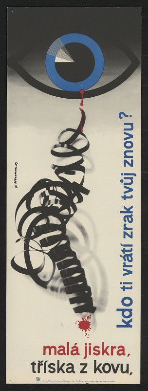 Jarmil Klecker – Malá jiskra, tříska z kovu, kdo ti vrátí zrak tvůj znovu? 