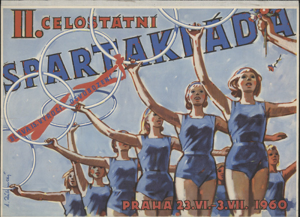 Adolf Zábranský – II. celostátní spartakiáda 