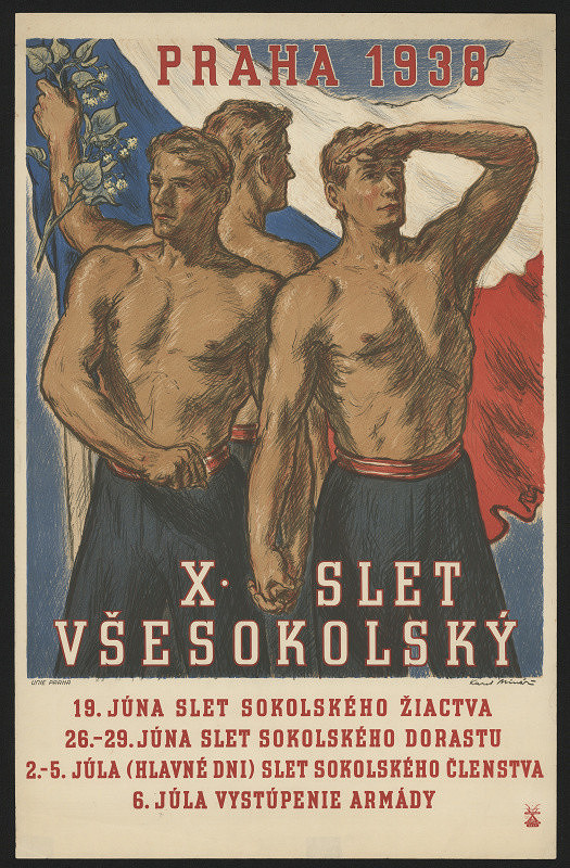 Karel Minář – X. slet všesokolský 