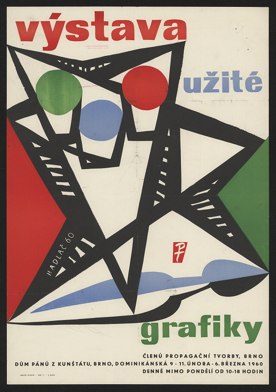 Jiří Hadlač – Výstava užité grafiky 