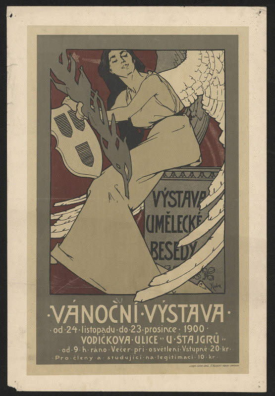 Ludvík Kuba – Vánoční výstava Umělecké Besedy v Praze 