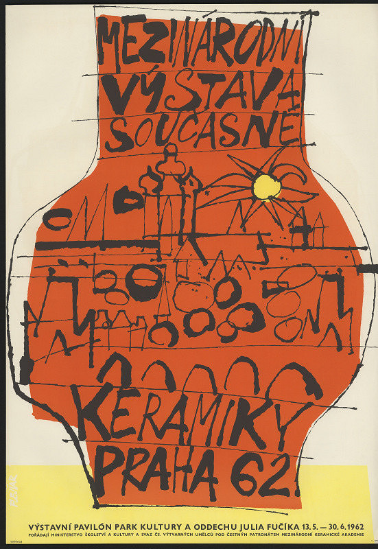 Josef Flejšar – Mezinárodní výstava současné keramiky Praha ´62 