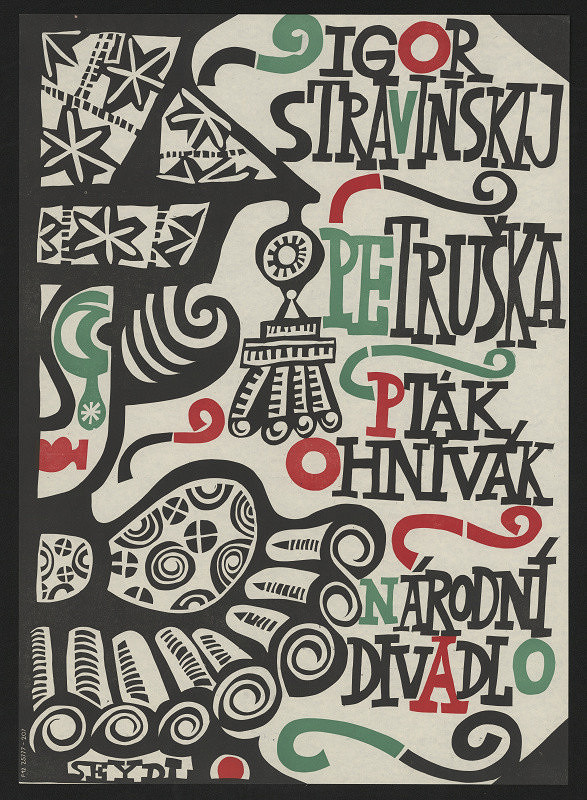 Zdeněk Seydl – Igor Stravinskij - Petruška - Pták Ohnivák, Národní divadlo 