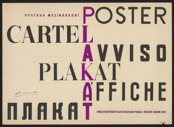 Jaša (Yasha) David – Mezinárodní výstava plakátu 