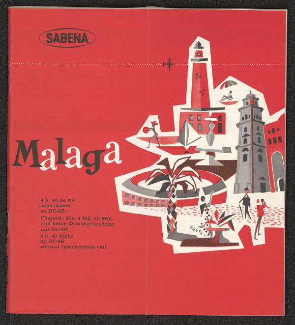 neznámý – SABENA: Malaga 